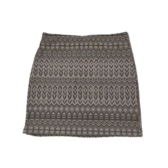 American Eagle Bodycon Mini Skirt Gray - Picture 1 of 3